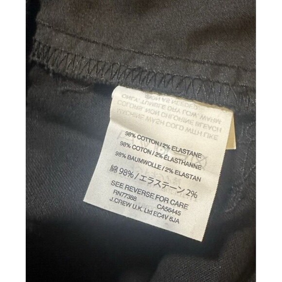 J. Crew Mercantile Effortless Slim Crop Pants Black Size 8 NWT!!! - Picture 5 of 5
